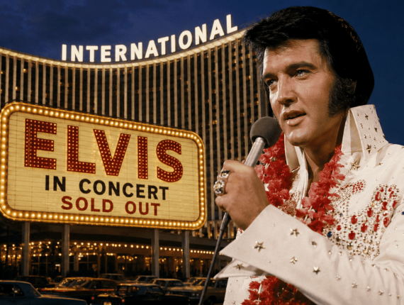 O Rei e as fichas: como as residências de Elvis Presley moldaram  Las Vegas