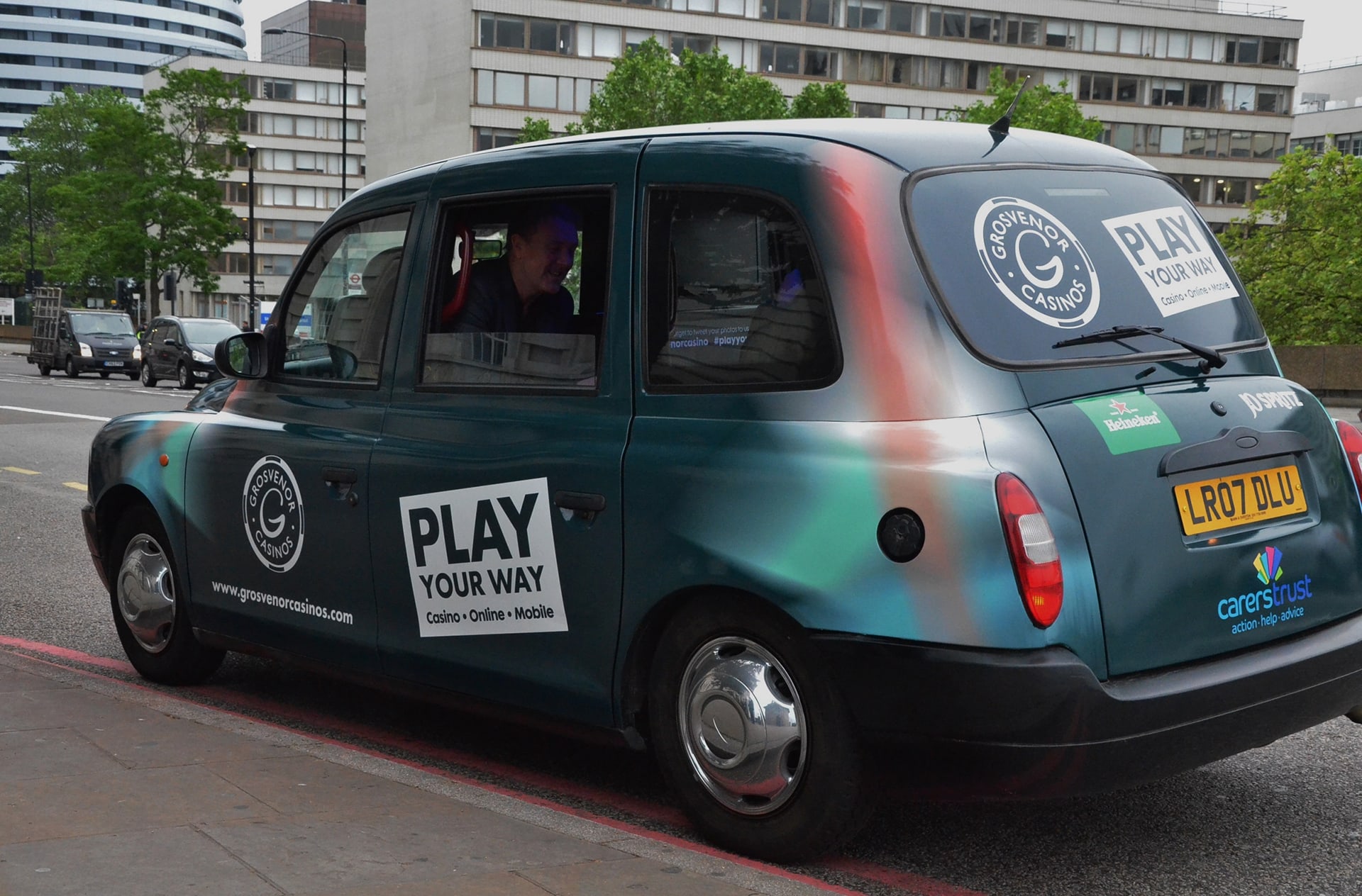 Grosvenor Casinos - casino cab