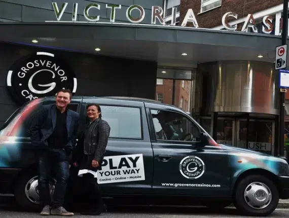 Taxi y casino, la diversión de los juegos de azar para llevar