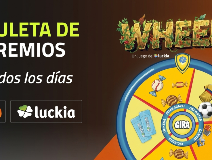 ¡Gira la Luckia Wheel todos los días! Bonos, apuestas y giros gratis en Luckia Colombia