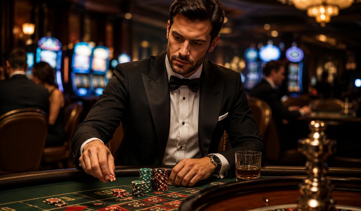 Elegancia en el casino