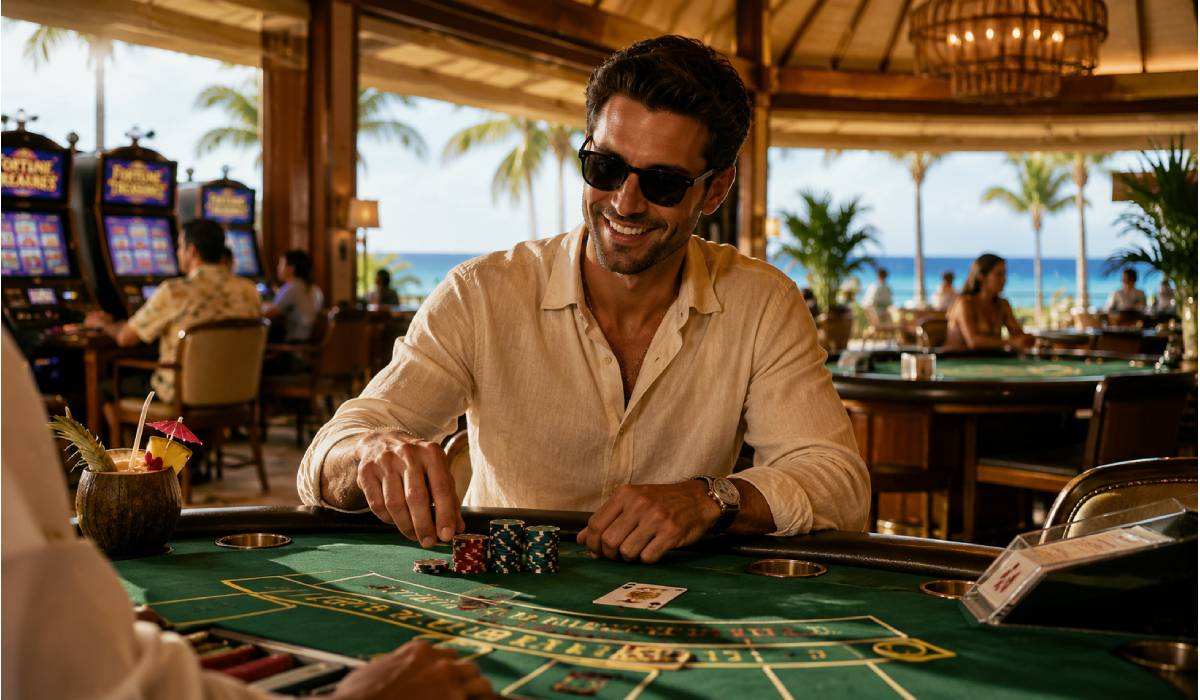 Casino outfit relajado