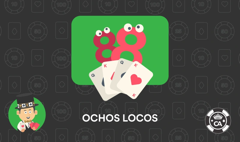 8 locos juego de cartas
