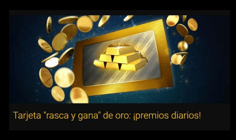 bwin tarjeta rasca gana oro