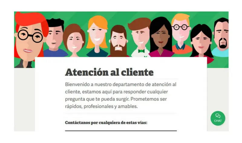 atención al cliente paf