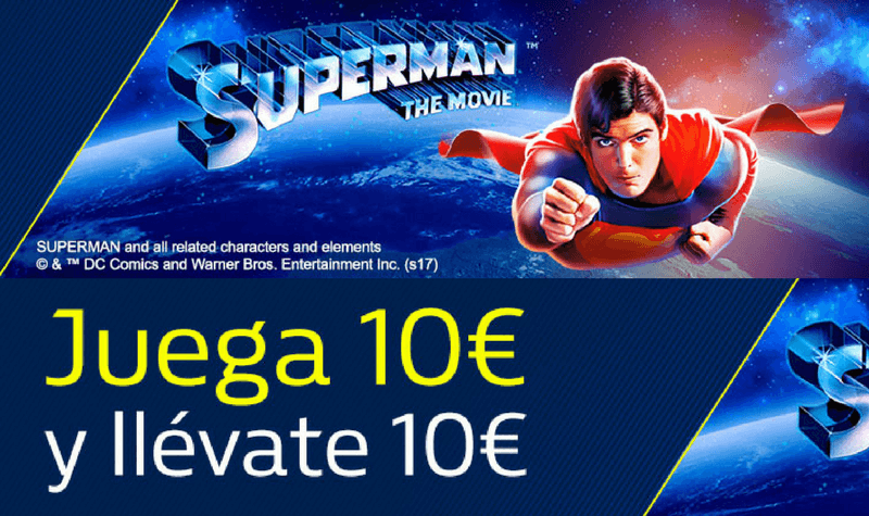 superman the movie william hill slot