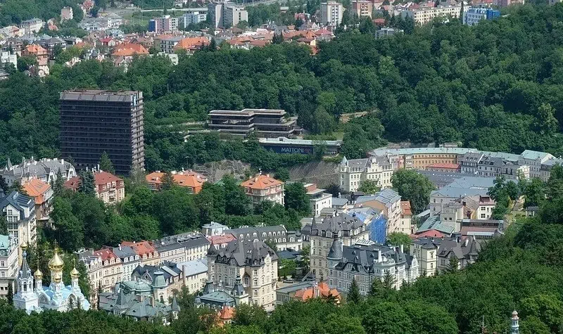 Paisaje de Karlovy Vary - Casino Royale