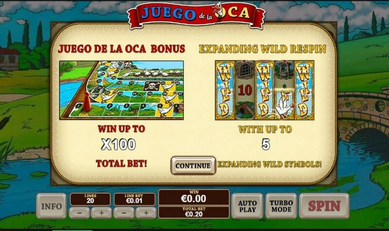 sportium juego de la oca