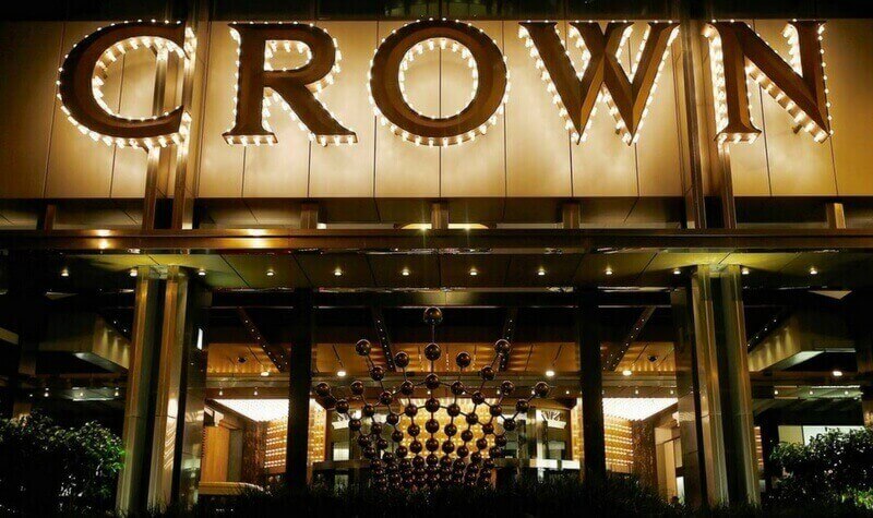 Entrada del Crown Casino