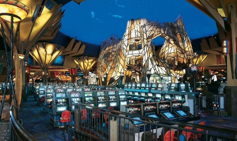 Fachada del Mohegan Sun Casino