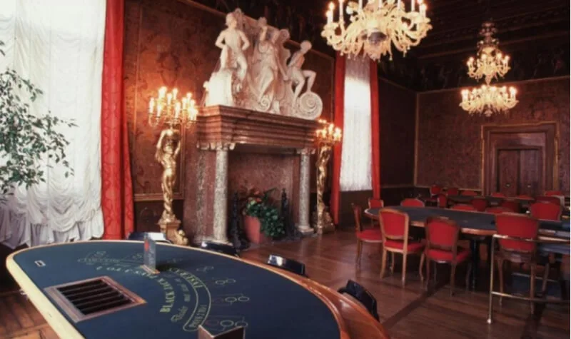 Mesas del Casino de Venecia