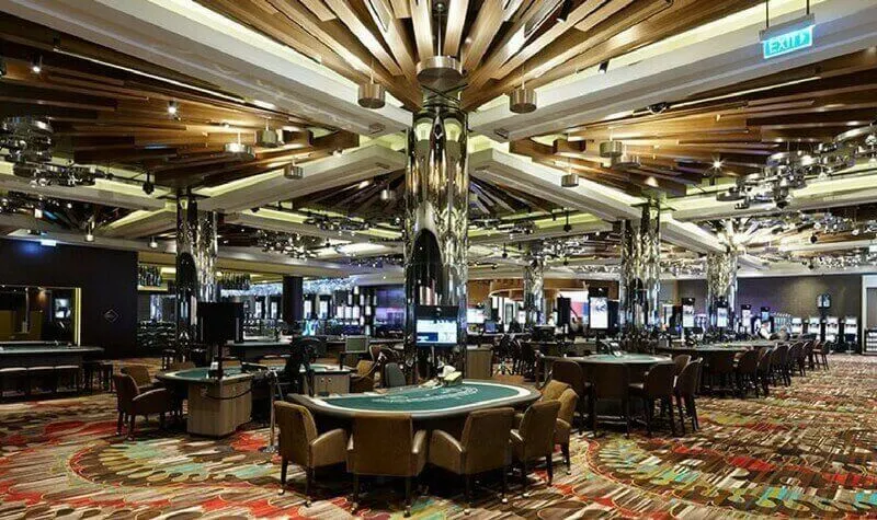 Mesas del Crown Casino