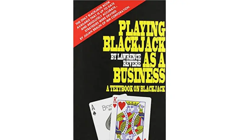 Libro de Lawrence Revere sobre blackjack