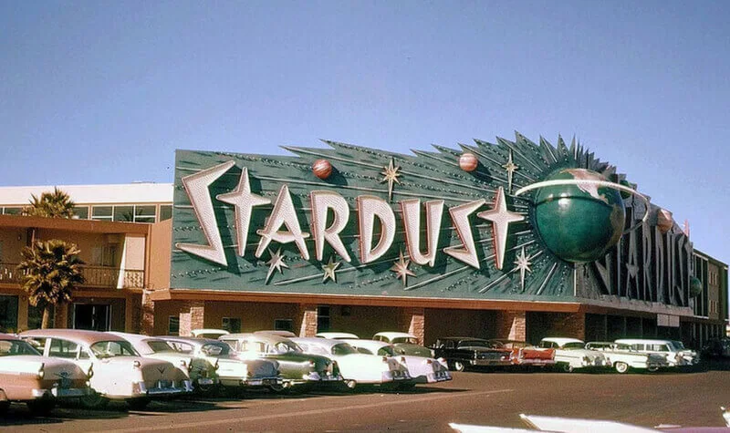 Antigua entrada del Stardust Casino
