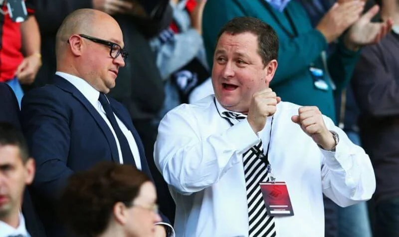 Mike Ashley is talking