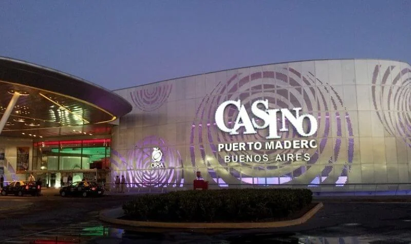 Entrada del Casino Puerto Madero